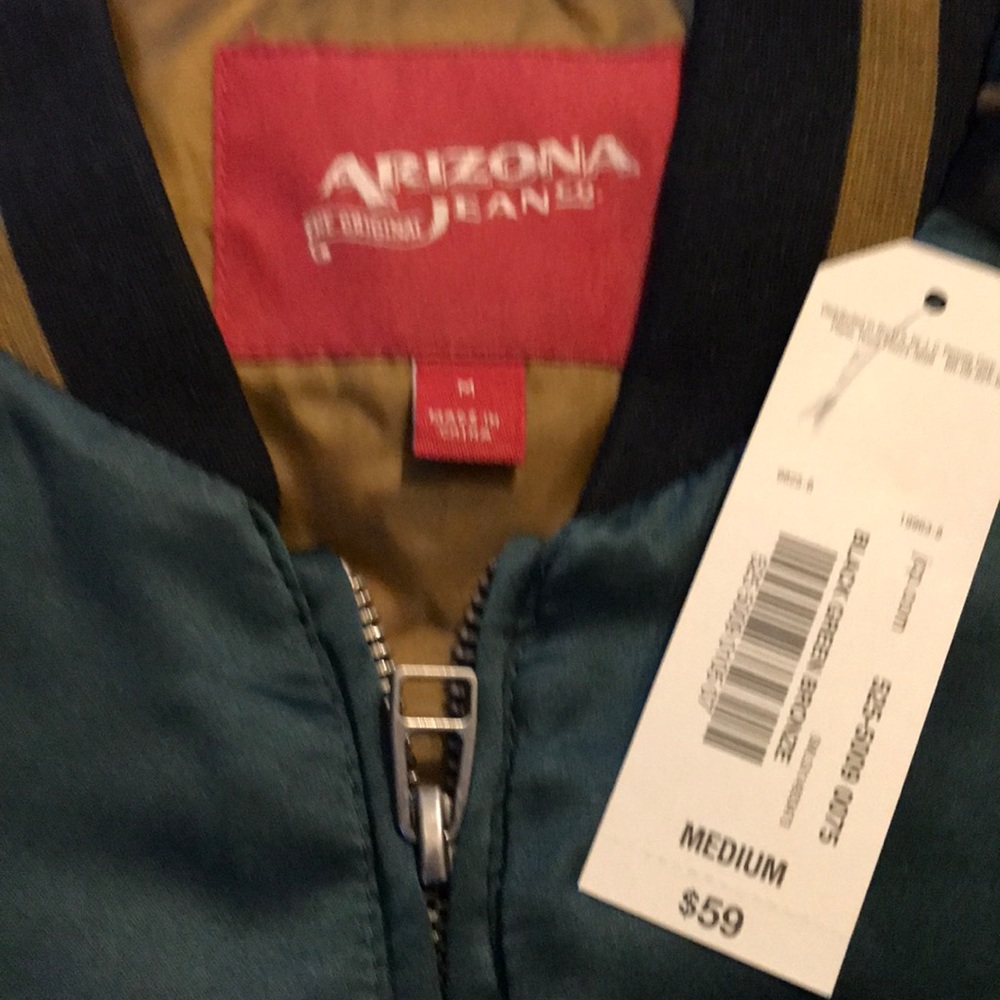 New Arizona Jean Company Varsity Jacket - Picture 3 of 4